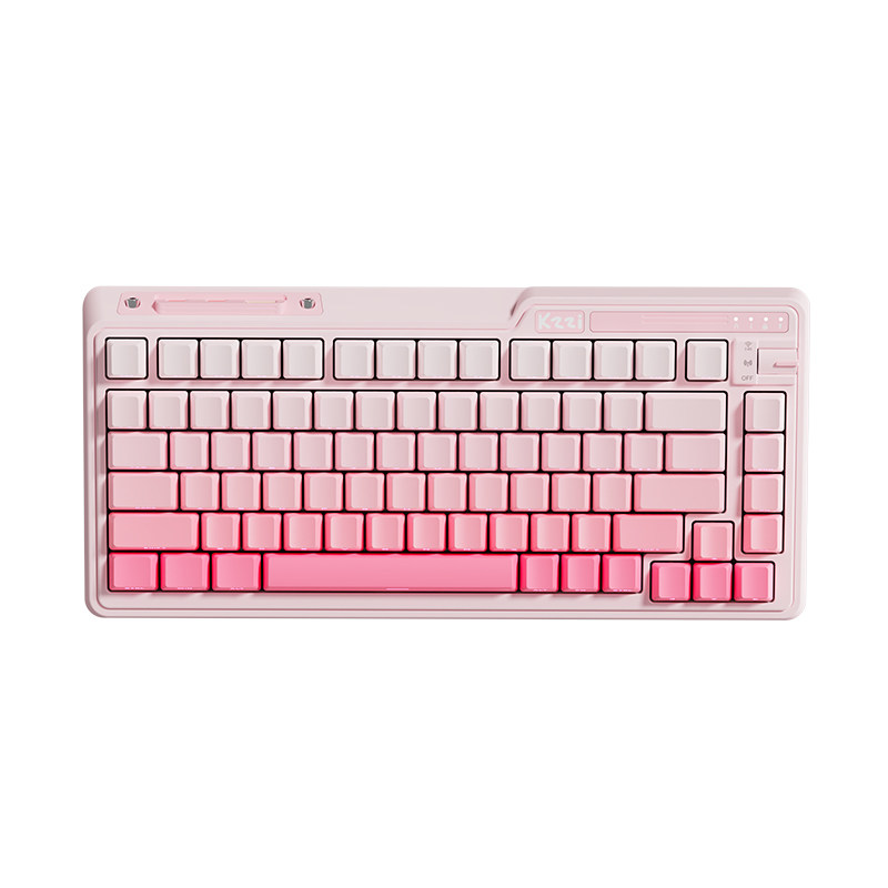 珂芝K75V2三模机械键盘游戏办公
