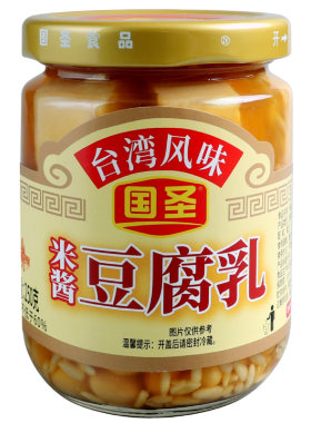 国圣香辣豆腐乳米酱豆腐乳农家自制台湾米香腐乳配粥下饭小菜特产