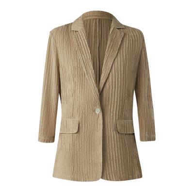 zezi薄款西装2025新款女装