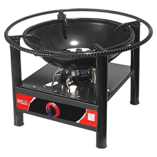 矮脚低汤灶商用煤气天然气带熄火保护汤桶卤肉专用低压猛火炉架子