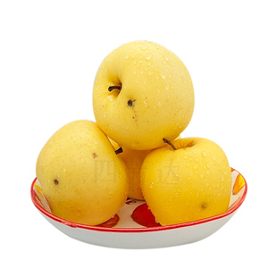 烟台黄元帅苹果次果瑕疵果5斤水果新鲜粉面黄金帅黄香蕉烟台苹果