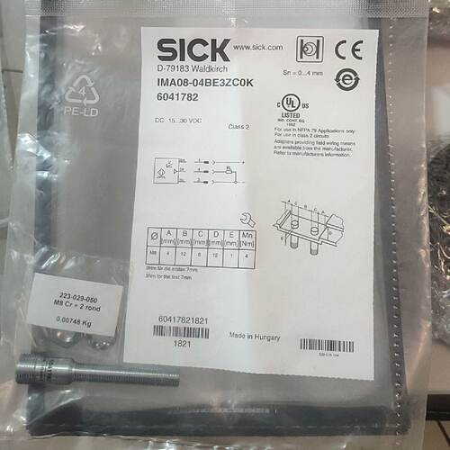 溢价-德国SICK西克IMA08-04BE3ZC0K货号604