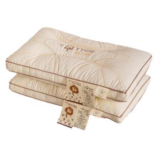 全棉儿童学生亲子枕头枕芯家用单女成人护颈椎助深度睡眠专用一对