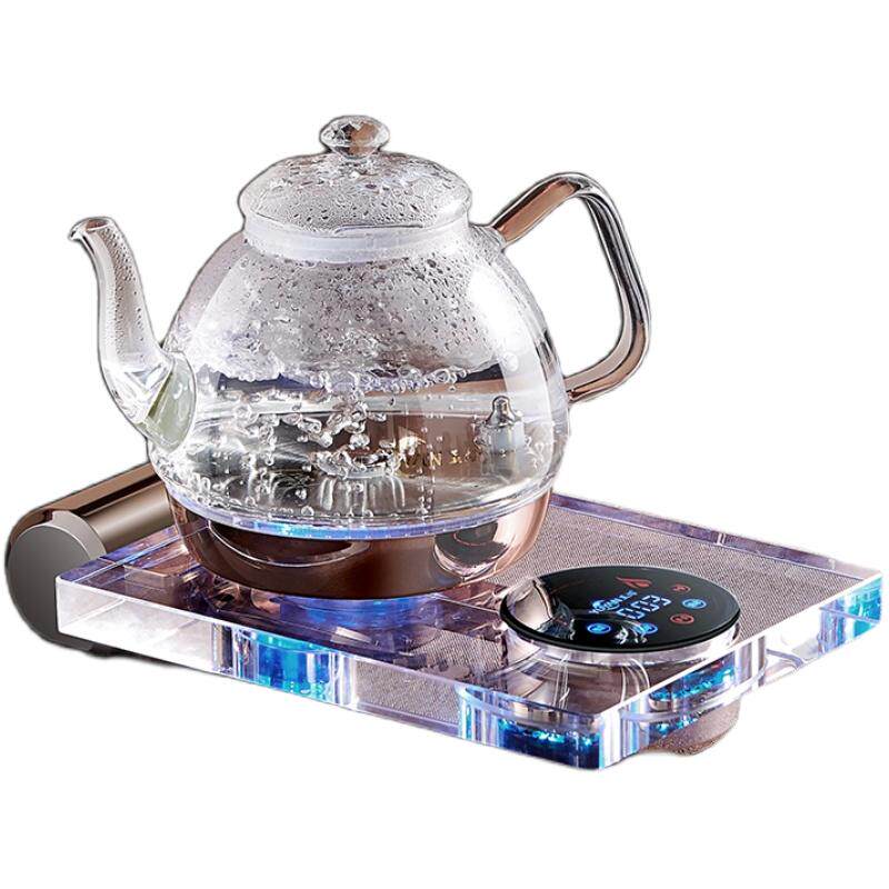 全自动上水电热水壶家用底部烧水壶保温一体泡茶专用功夫茶具玻璃