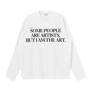 MANUFACTURE BY ATTEMPT 艺术家 T-shirt长袖T恤