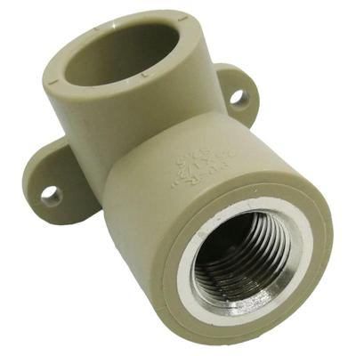 联塑PPR带座内牙弯头20mm4分内丝有座内螺纹弯头25mm4分牙6分管