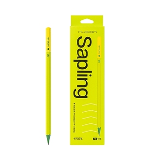 Nusign纽赛青木系列小绿杆绿木铅笔一二年级小学生专用六角杆hb2b初学者绘图素描儿童无铅毒练字书写笔考试