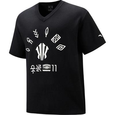 安踏凯里欧文系列篮球短袖针织衫