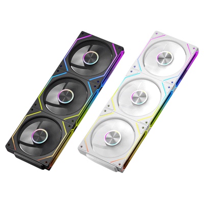 超频三镜刃积木F3X120ARGB风扇