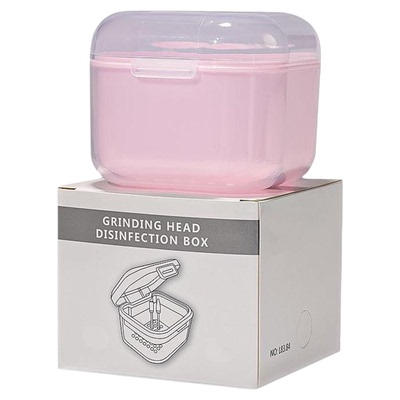初莎美甲多功能打磨头清洁消毒盒