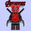 GH0571 Panda Deadpool