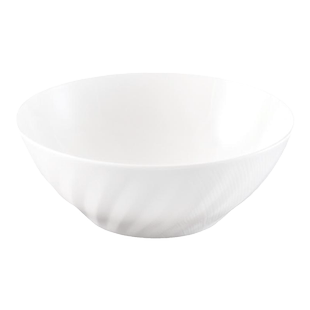 日本NARUMI鸣海Sense系列纯白设计中餐碗汤碗面碗骨瓷碗釉中彩