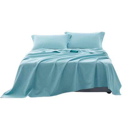 ESTEEM/宜庭旧时光色织粗布凉席三件套床褥枕套夏季【专柜同款】