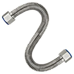 304不锈钢波纹管4分金属防爆抗压冷热上水管进水管软管热水器马桶