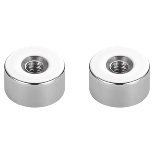 钛研社｜F136钛合金圆饼平底螺丝耳堵拧扣外螺纹后塞耳钉配件替换