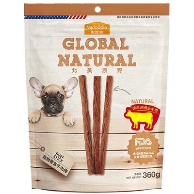 麦富迪牛肉棒狗狗零食宠物360g