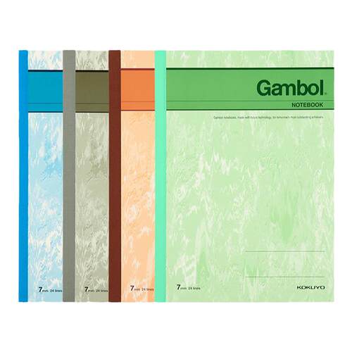 官方旗舰店 日本kokuyo国誉Gambol无线装订本渡边系列学生用练习本子b5/50页简约笔记本
