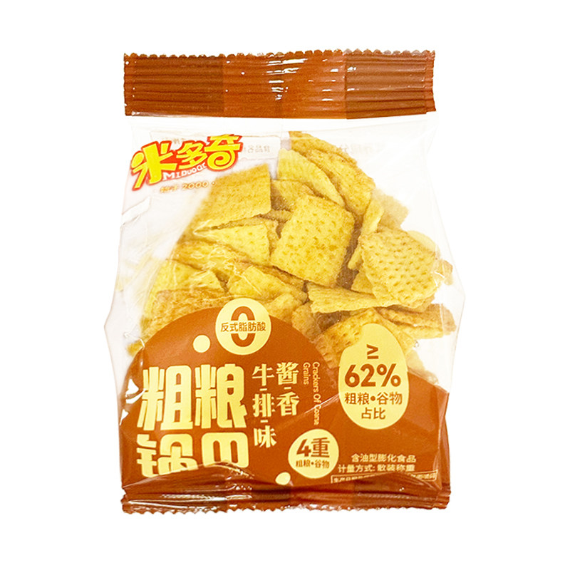 米多奇粗粮锅巴花椒香辣味袋装