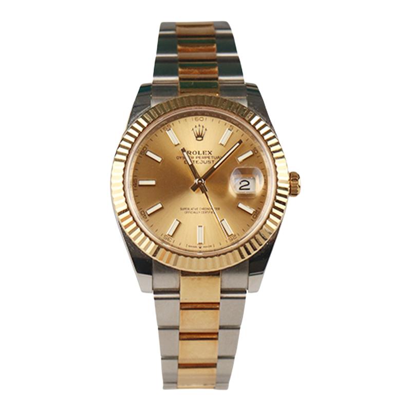 【自营】中古「9.0新」ROLEX(劳力士)日志型间金性别自动腕表