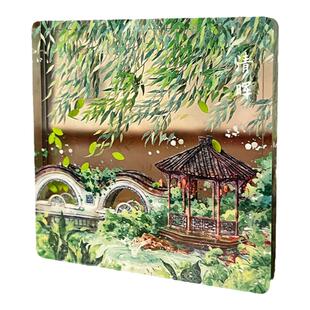 清晖园流麻冰箱贴南风有信文创顺德旅游纪念品礼物中国风创意磁贴