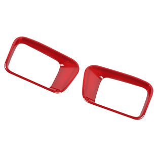 BJ40后雾灯罩专用于北京BJ40plus后杠改装件BJ40C金属灯框装饰贴