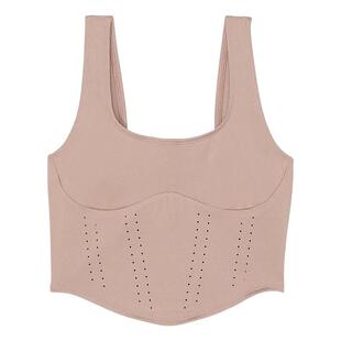 5折起|维密舒适时尚休闲轻盈方领缕空网眼背心女