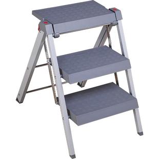 多功能折叠家用梯子铝合金三步人字梯医院体检车上下防滑梯凳便捷