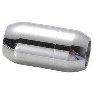 不锈钢子弹头磁铁扣手链扣龙鳞绳连接尾扣编织绳皮绳扣磁吸手绳扣