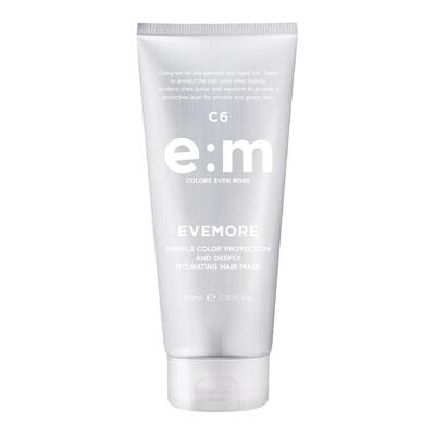 EVEMORE固色去黄修护发膜30ml