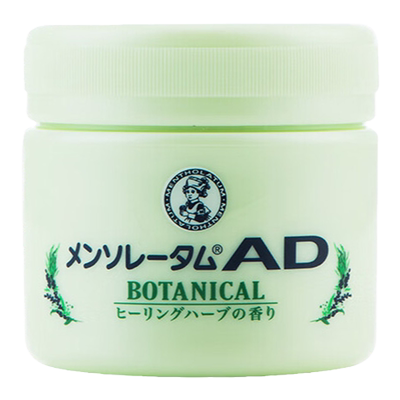 日本ROHTO乐敦曼秀雷敦AD止痒软膏湿疹皮炎发痒蚊虫叮咬90g花香型