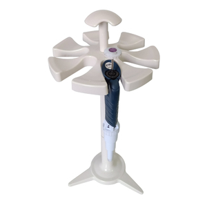 gilson吉尔森移液器专用架子圆型旋转枪架可挂7支墙面支架