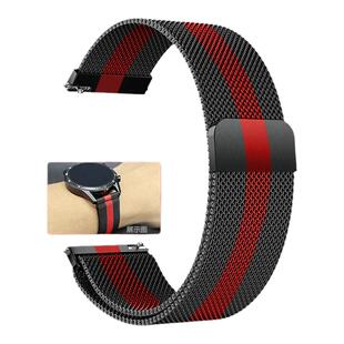 适用华为watch4表带GT4米兰尼斯2Pro金属运动智能手表gt3白色陶瓷雅致41mm女款腕带watch3 pro new男磁吸表链