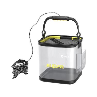 可折叠打水桶可装鱼！便携加厚底