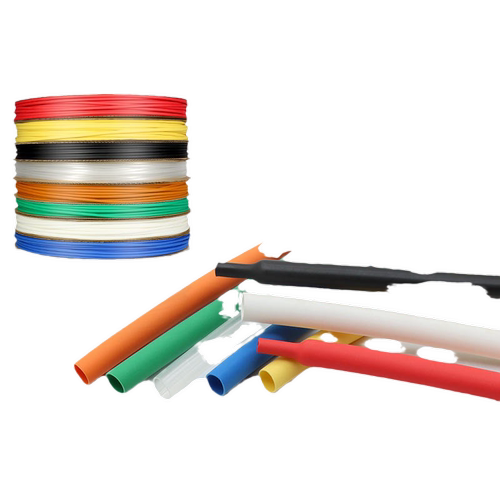 三倍彩色带胶热缩管绝缘防水套管收缩管电缆线手机数据线保护套