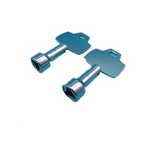 垃圾桶钥匙 小区果皮箱内三角钥匙 户外不锈钢镀锌板垃圾箱专用锁