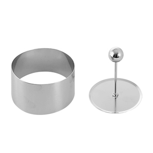 家用凉菜造型模具米饭萝卜丝饼土豆饼磨具不锈钢圆形酒店摆盘工具