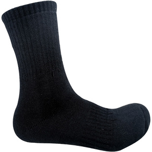 冬季加厚保暖中筒全毛巾袜子