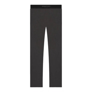 阿伦777 Fear of God Essentials 22SS腰部拼色麂皮直筒长裤男女