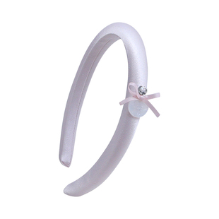 宝宝温柔缎面纯色发箍小女孩漂亮韩系头饰女童百搭韩系高级感发饰