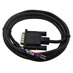 适用于西门子PLC SMART S7-200 RS485通讯线DB9针公头3+ 8-连接线