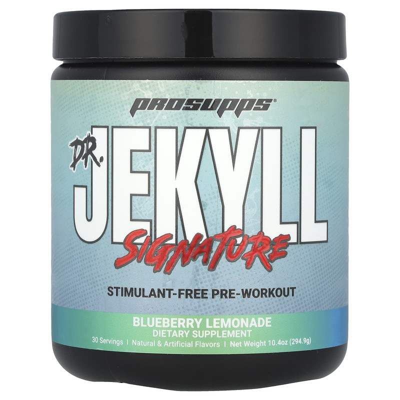 ProSupps,Dr. Jekyll 招牌训练前营养粉蓝莓柠檬汽水味