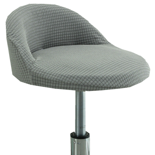 万能通用椅子套罩酒吧台升降高脚凳矮小靠背美容圆弧形月亮旋转座