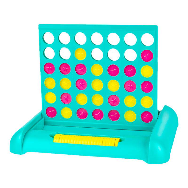 儿童趣味立体四子棋益智玩具