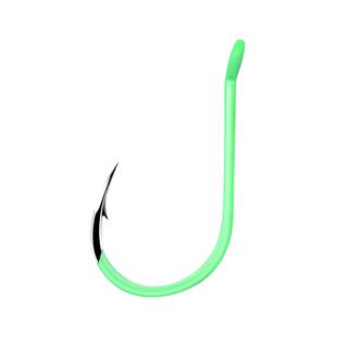 管付大物千又夜光绿鱼钩歪嘴有倒刺海钓矶钓钩三角牙荧光渔钩
