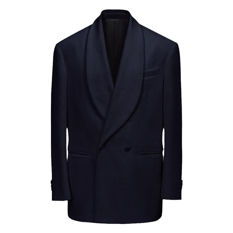 【纯棉灯芯绒】CULTUM加厚休闲青果领西服套装秋冬新款高级感礼服