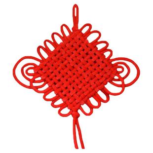 中国结舞蹈道具元日春节开场舞儿童手持编织红红的中国结表演演出