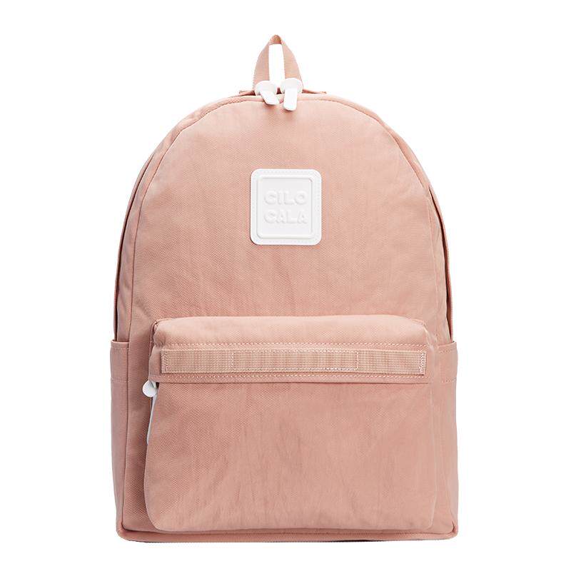 【自营】CILOCALA日本M+号多巴胺色双肩包女轻便旅行背包情侣书包