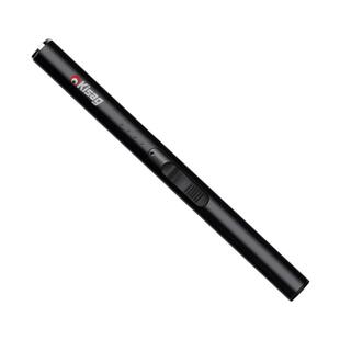 KISAG香薰蜡烛蚊香点火器长柄黑色打火机防风燃气灶点火器充电款