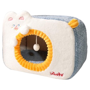 猫窝四季通用全封闭式冬天加厚保暖安全感大空间狗窝宠物睡觉用品