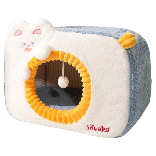 猫窝四季通用全封闭式冬天加厚保暖安全感大空间狗窝宠物睡觉用品